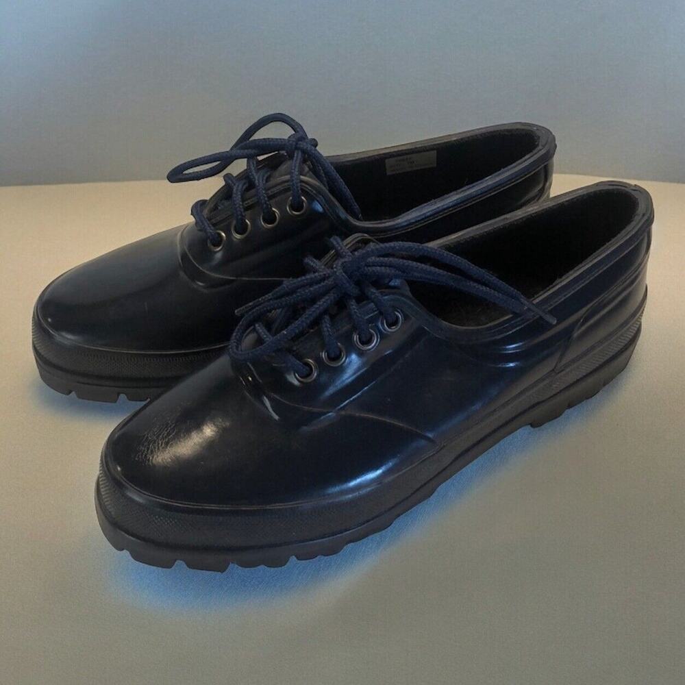 Daniel Green Navy Blue thermolite rubber Lace Up‎ Sneakers Women’s Size 7